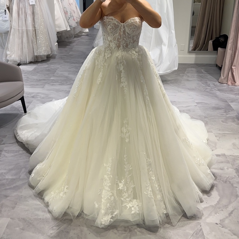 Wedding dress from Martina liana